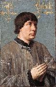 Hans Memling Portrait of Jacob Obrecht oil painting artist